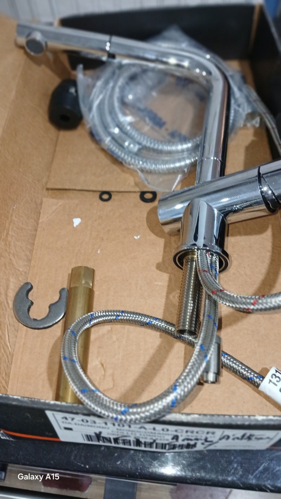 robinet franke avec douchette nuef, Bricolage & Construction, Enlèvement ou Envoi, Robinet