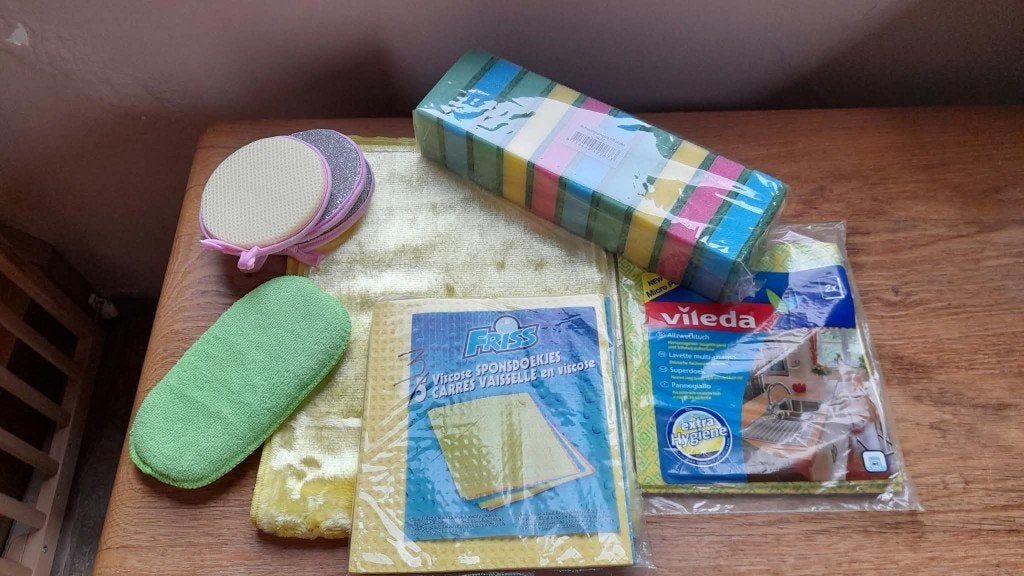 Gros lot accessoires pour le ménage, Maison & Meubles, Enlèvement ou Envoi, Mop ou Serpillière