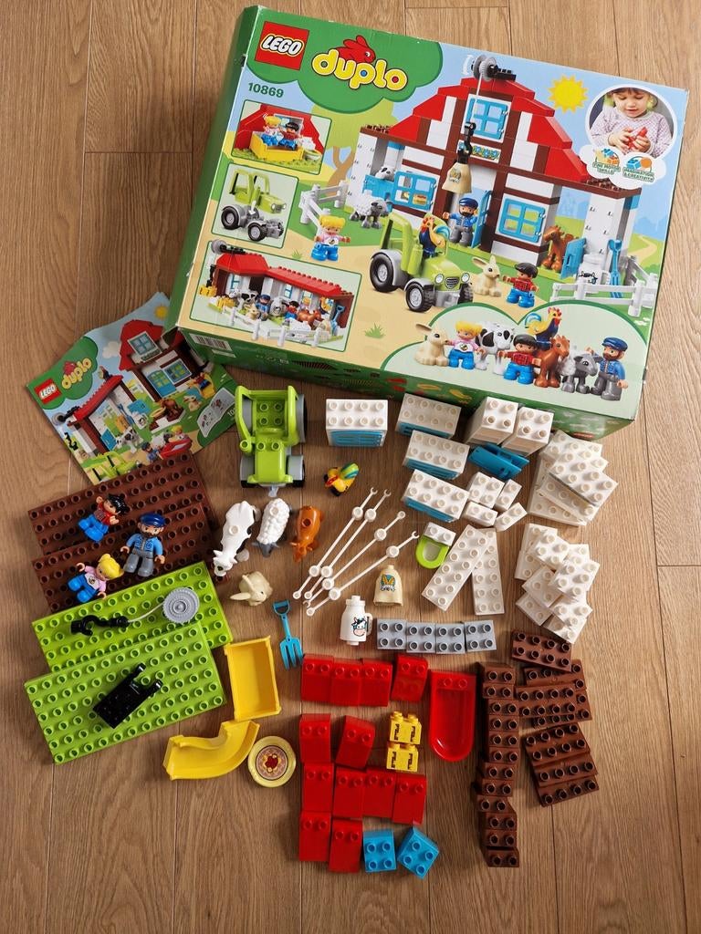 Lego duplo - boerderij, Ophalen, Zo goed als nieuw
