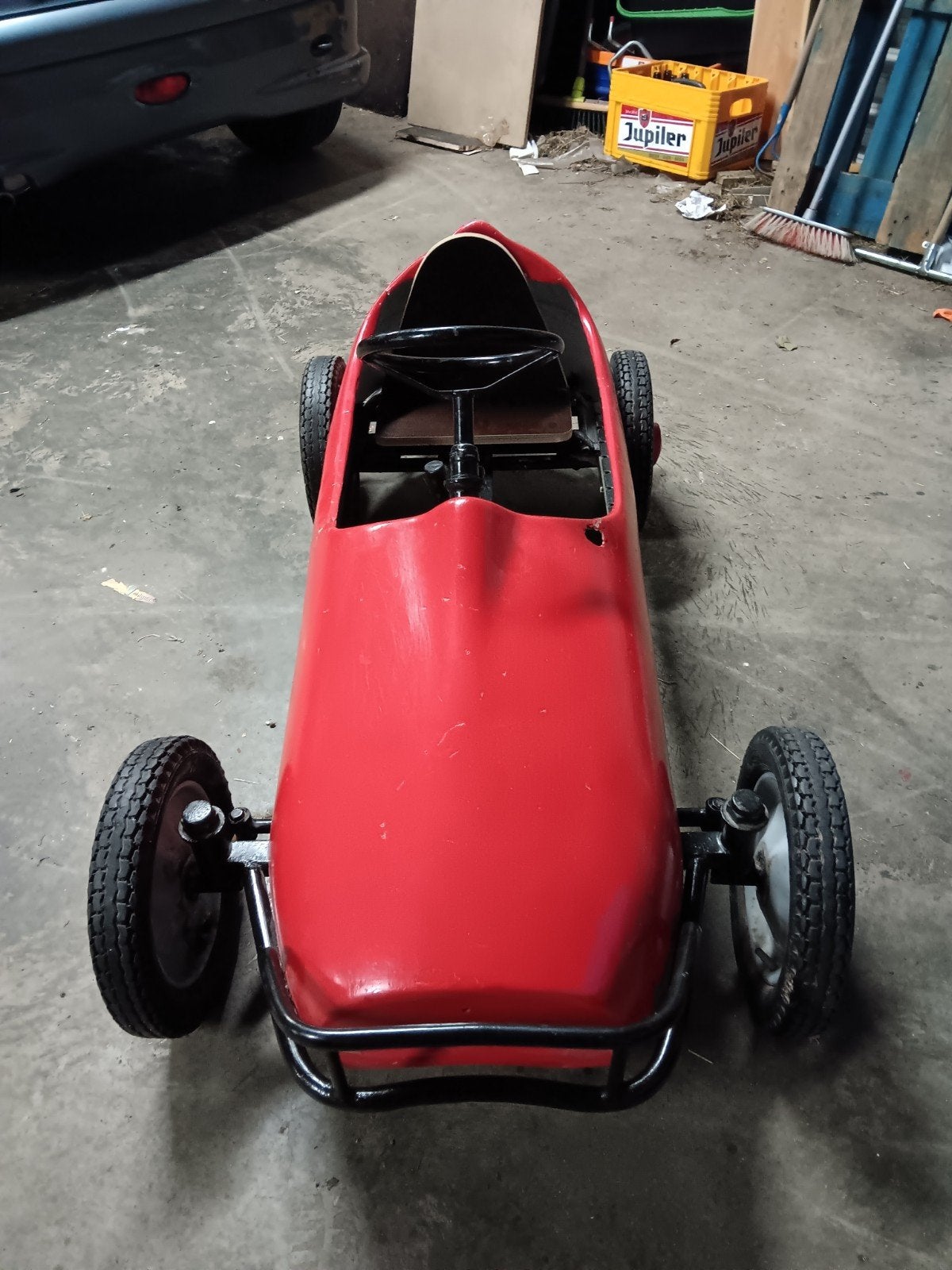 retro trapauto Ferrari f1, prijs 350€, Antiquités & Art, Enlèvement
