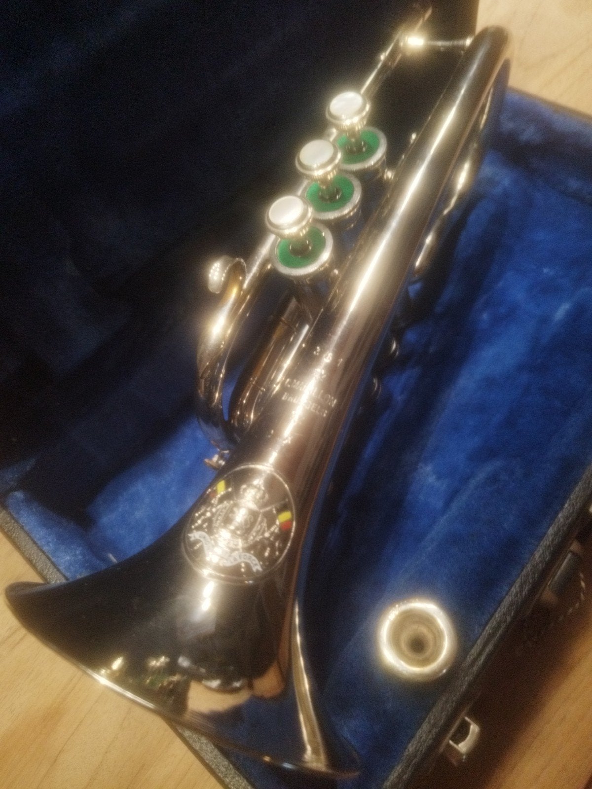 Cornet Mahillon si b volledig herzien, Muziek en Instrumenten, Blaasinstrumenten | Trompetten, Ophalen of Verzenden, Zo goed als nieuw
