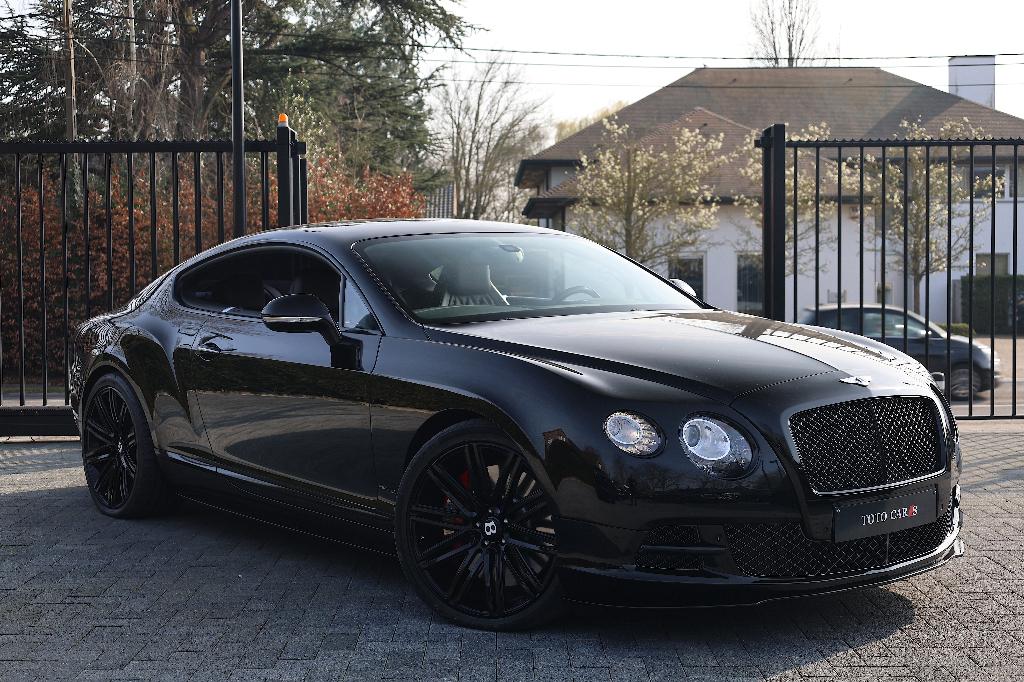 Bentley Continental GT GT-Speed Coupé 6.0 W12 | Full Hist, Auto's, 4 zetels, Start-stop-systeem, Continental, Zwart