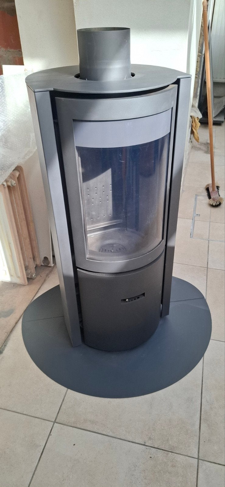 Stuv 30 compact one, Maison & Meubles, Poêles, Comme neuf, Bois, Autoportant, Poêle à bois
