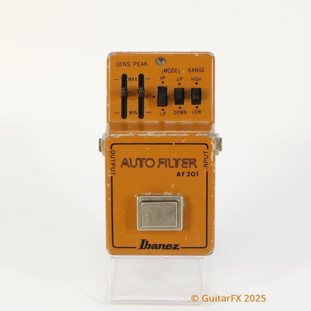 Ibanez AF-201 Auto Filter Wah (s/n 136348, Vintage, Made in, Ophalen of Verzenden, Gebruikt