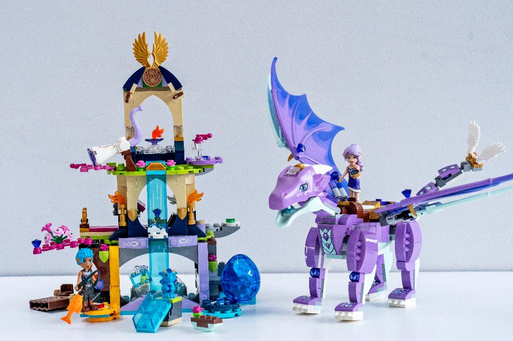 41178 LEGO Elves The Dragon Sanctuary, Kinderen en Baby's, Speelgoed | Duplo en Lego, Gebruikt, Lego, Complete set, Ophalen of Verzenden