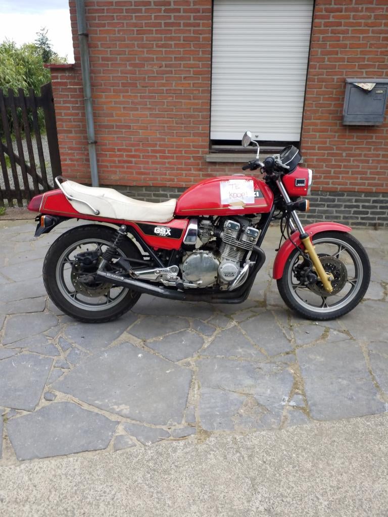 suzuki GSX 750cc 16 kleppen, Motoren, 750 cc, 4 cilinders, Motorrijbewijs A, Particulier
