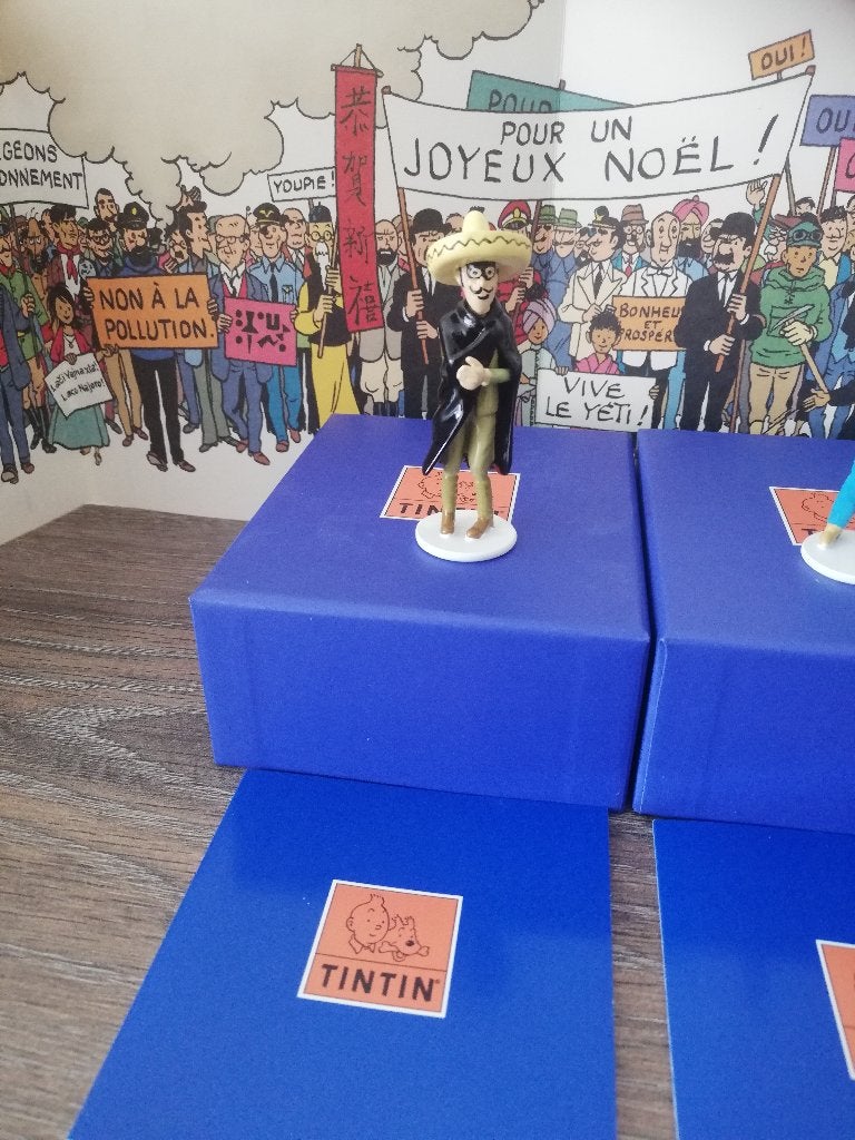 Figurine Tintin pixi Caporal Diaz, Enlèvement ou Envoi, Tintin, Neuf