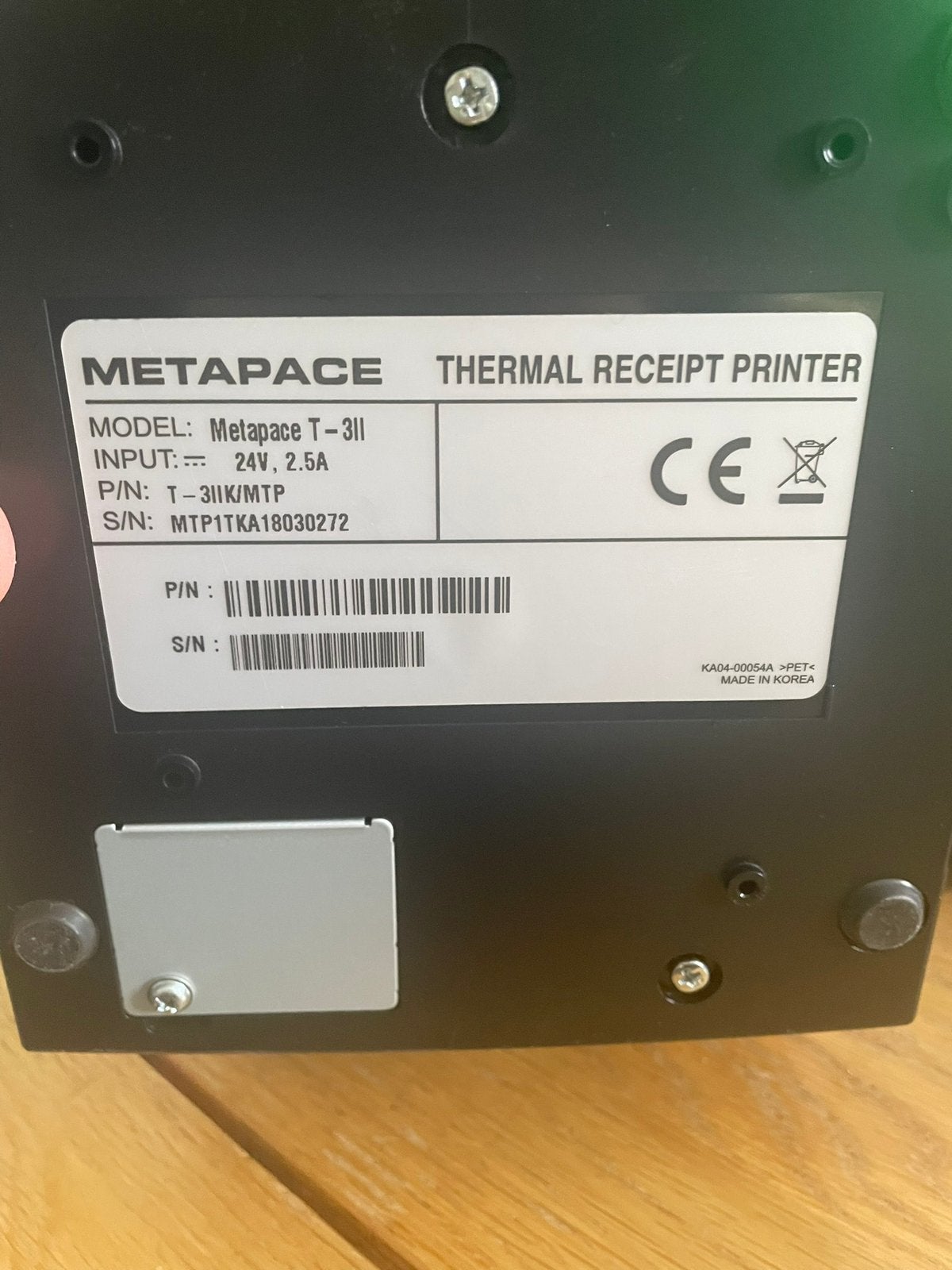 Imprimante Thermique Metapace T-3II, Computers en Software, Ophalen, Zo goed als nieuw