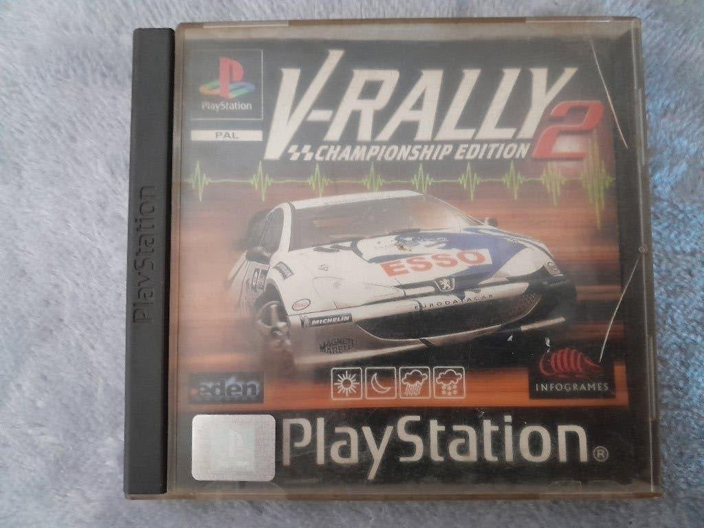 jeux ps1 v rally 2, Consoles de jeu & Jeux vidéo, Enlèvement, Utilisé