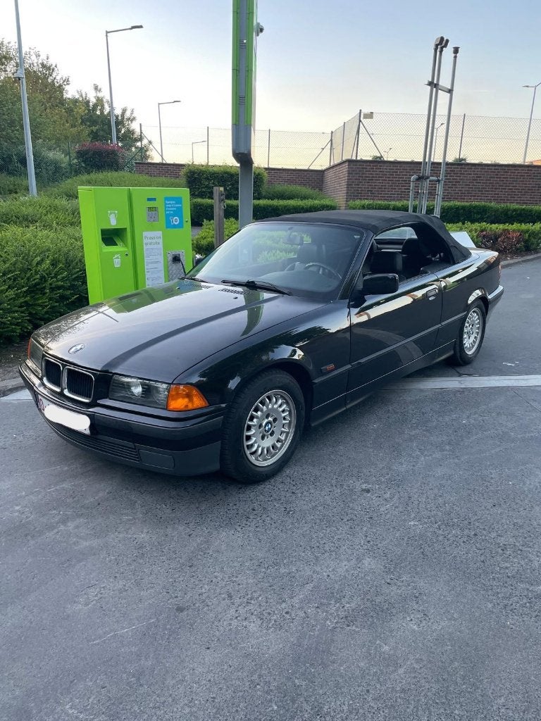 BMW e36 320ia cabriolet hardtop, Cuir, Achat, Cabriolet, Noir