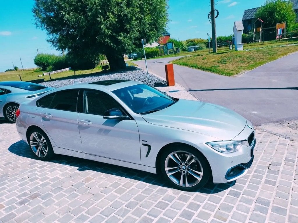 BMW Série 4 Gran Coupé, Auto's, BMW, Automaat, Zwart, 5 deurs, Particulier