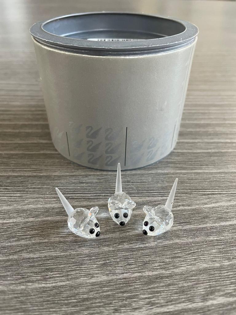 Swarovski - 3 muisjes, Verzamelen, Ophalen of Verzenden