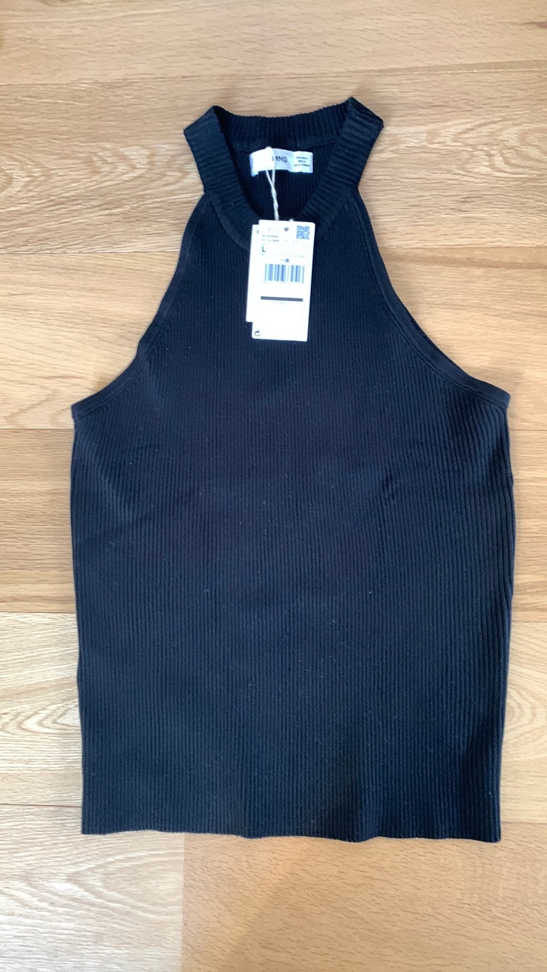 Gebreide top Mango, maat L, nieuw !, Vêtements | Femmes, Enlèvement ou Envoi, Noir, Taille 42/44 (L), Neuf