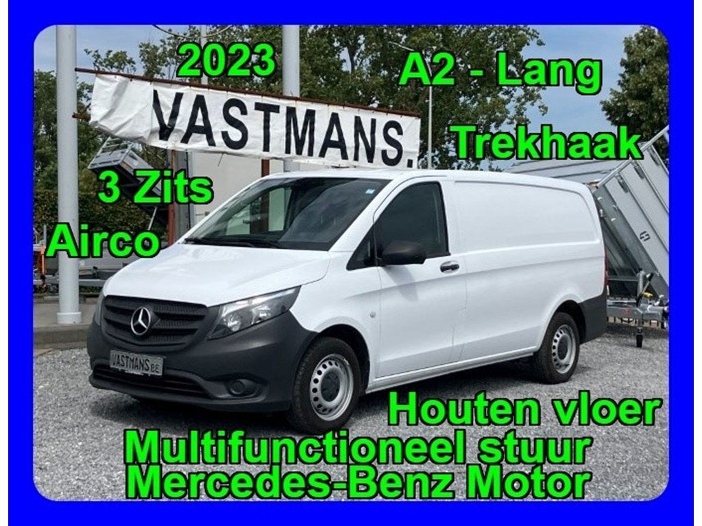 Mercedes-Benz Vito 17.000€ + BTW / MB Motor / Trekhaak / .., Auto's, Mercedes-Benz, 75 kW, Wit, 5 deurs, 102 pk