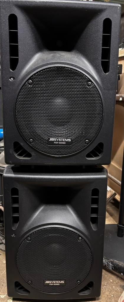JB SYSTEMS PSA-8 paire d’ enceintes amplifiées, Ophalen of Verzenden, Zo goed als nieuw
