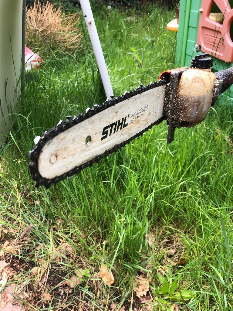 Tronçonneuse élagueuse sur perche Stihl, Enlèvement, Utilisé, Autres types, Sthil