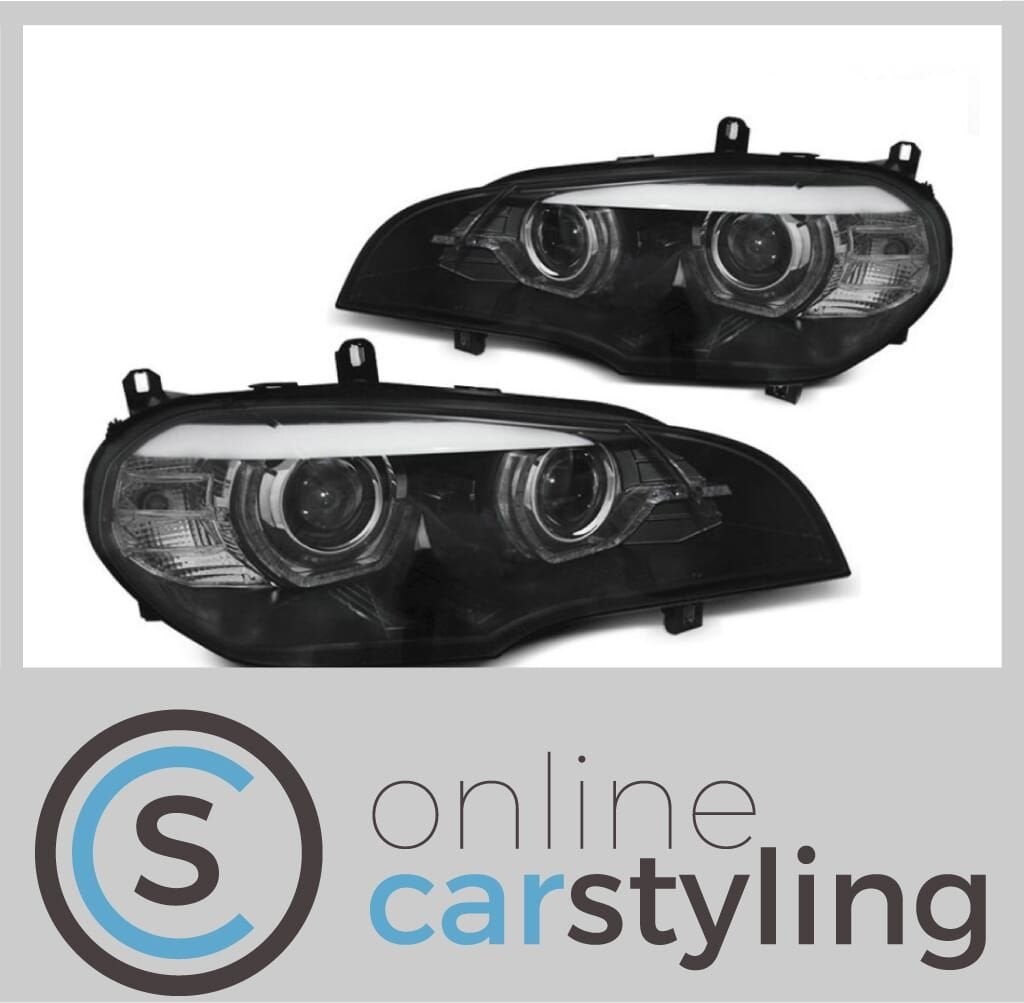 Angel eyes koplampen BMW X5 E70 3D LED, Neuf, -, -, Enlèvement ou Envoi
