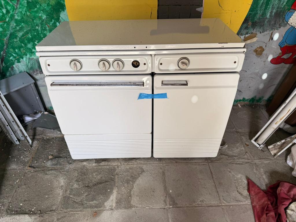 Cuisinière à gaz vintage, Gaz, Enlèvement, Utilisé, 60 cm ou plus