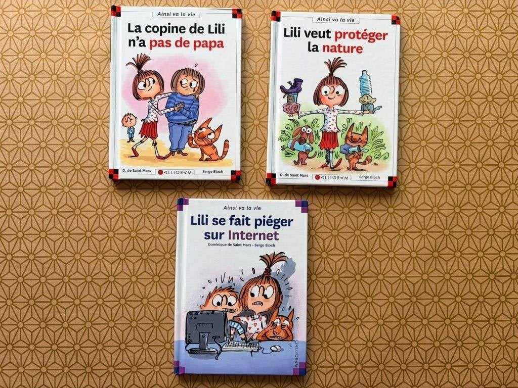 Lot de 3 petits romans jeunesse illustrés, Garçon ou Fille, Fiction général, Enlèvement, Utilisé