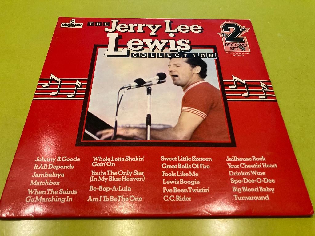 Jerry Lee Lewis – The Jerry Lee Lewis Collection * 2LP 1974, Ophalen of Verzenden, Zo goed als nieuw, 12 inch, Rock-'n-Roll