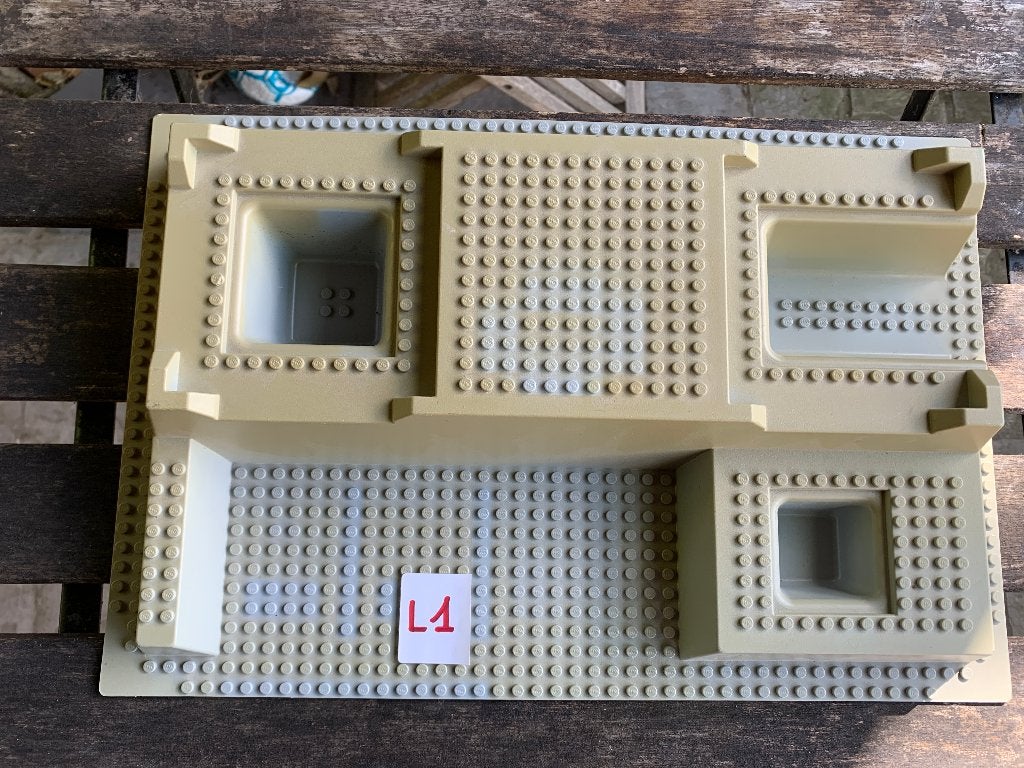 LEGO: L1: VINTAGEPLAAT, Gebruikt, Lego, Ophalen of Verzenden, Castle
