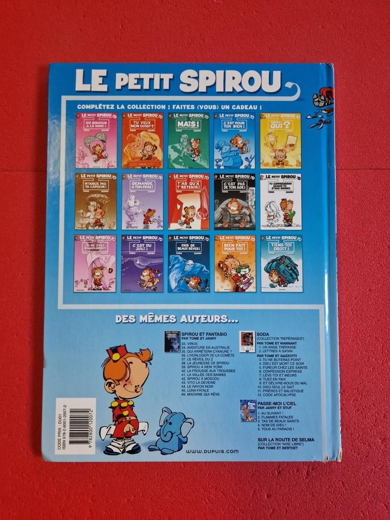Bd le petit spirou 4, Ophalen of Verzenden