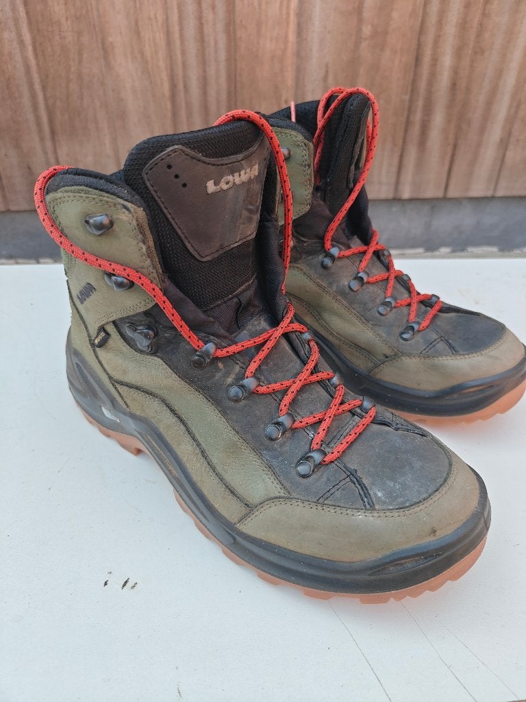 Lowa Renegade Mid GTX (gore tex), Enlèvement, Utilisé