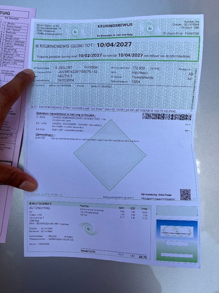 Benzine 2004, Autos, Mazda, Entreprise, Boîte manuelle, Vitres électriques, Noir