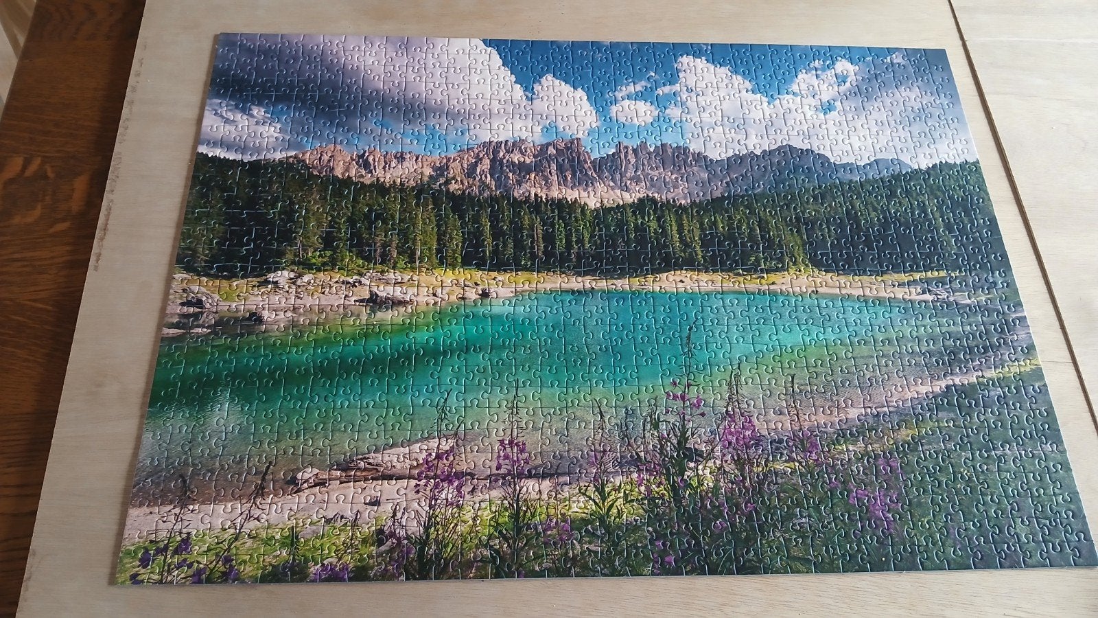 puzzel 1000stuks, Ophalen