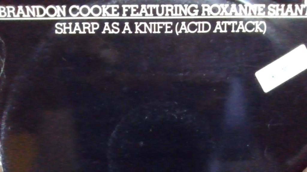 BRANDON COOKE FEAT. "SHARP AS A KNIFE ", Ophalen of Verzenden, Gebruikt, 12 inch, Techno of Trance