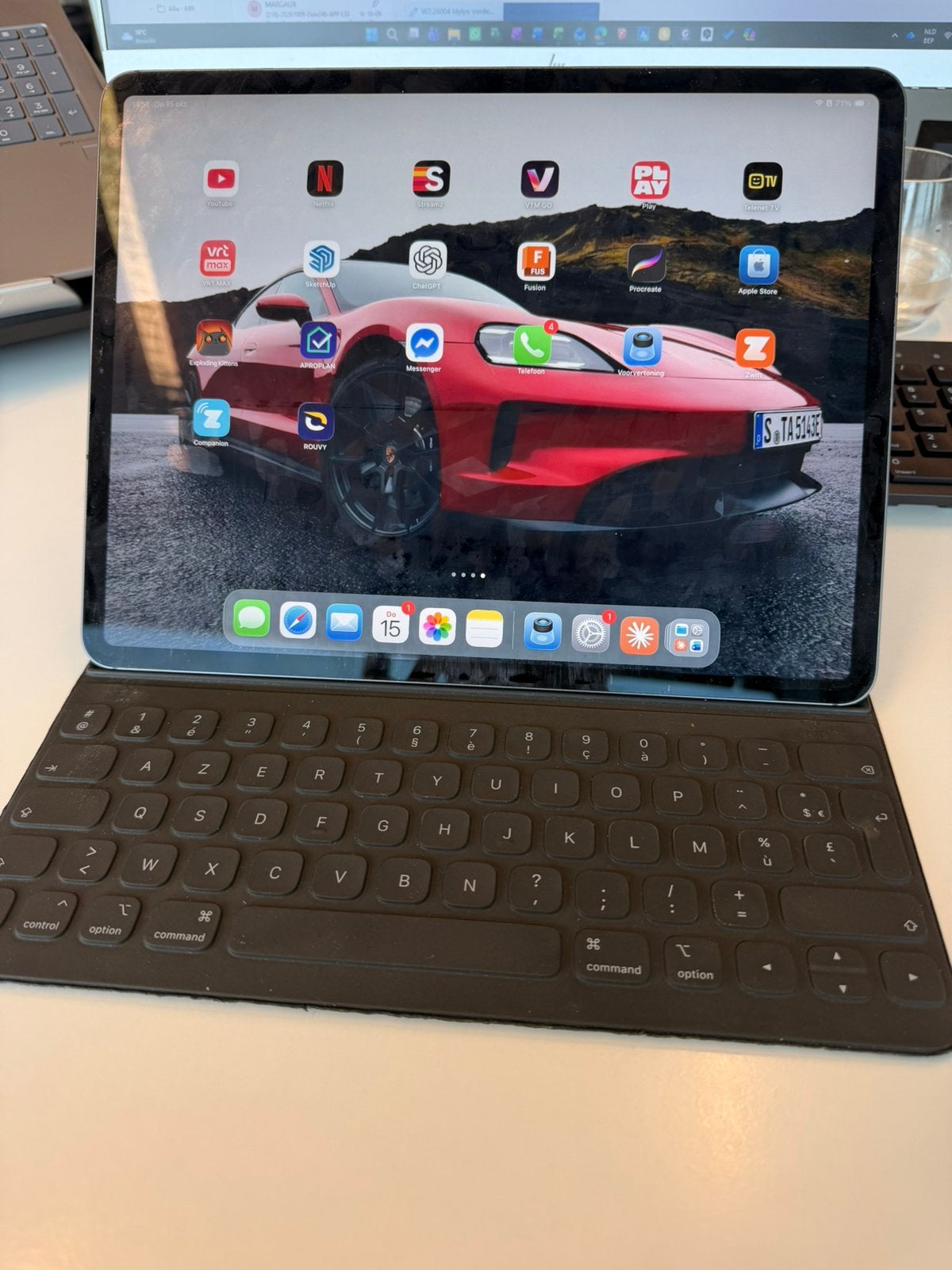 iPad Pro 12,9, 256 Go, Wi-Fi + 4G, avec Smart Keyboard Folio, Informatique & Logiciels, Enlèvement ou Envoi, 12 pouces, Comme neuf