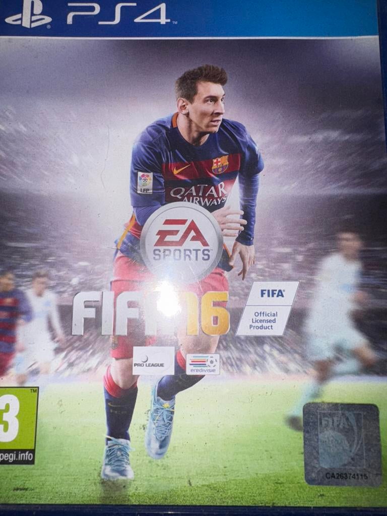 Fifa2016, Consoles de jeu & Jeux vidéo, Jeux | Sony PlayStation 4, À partir de 7 ans, Un ordinateur, Enlèvement, Utilisé