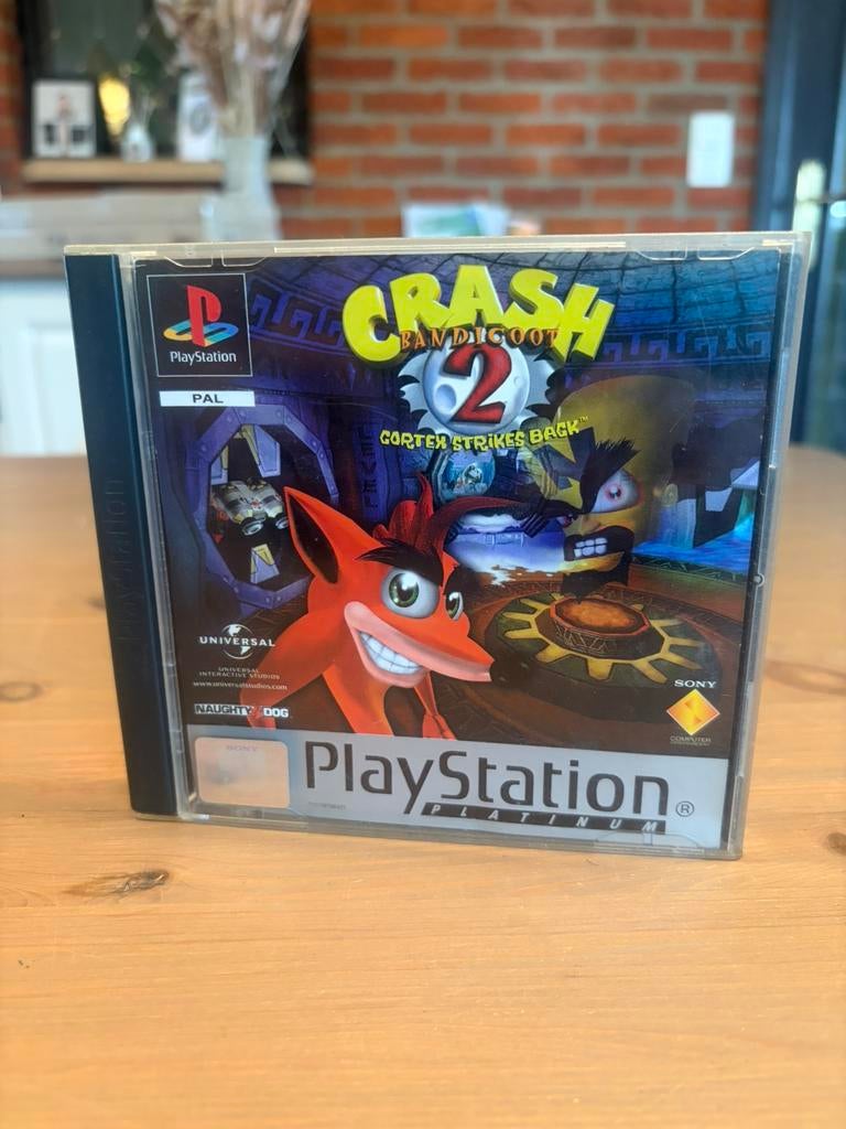 Crash bandicoot 2 ps1, Games en Spelcomputers, Games | Sony PlayStation 1, Ophalen, Zo goed als nieuw
