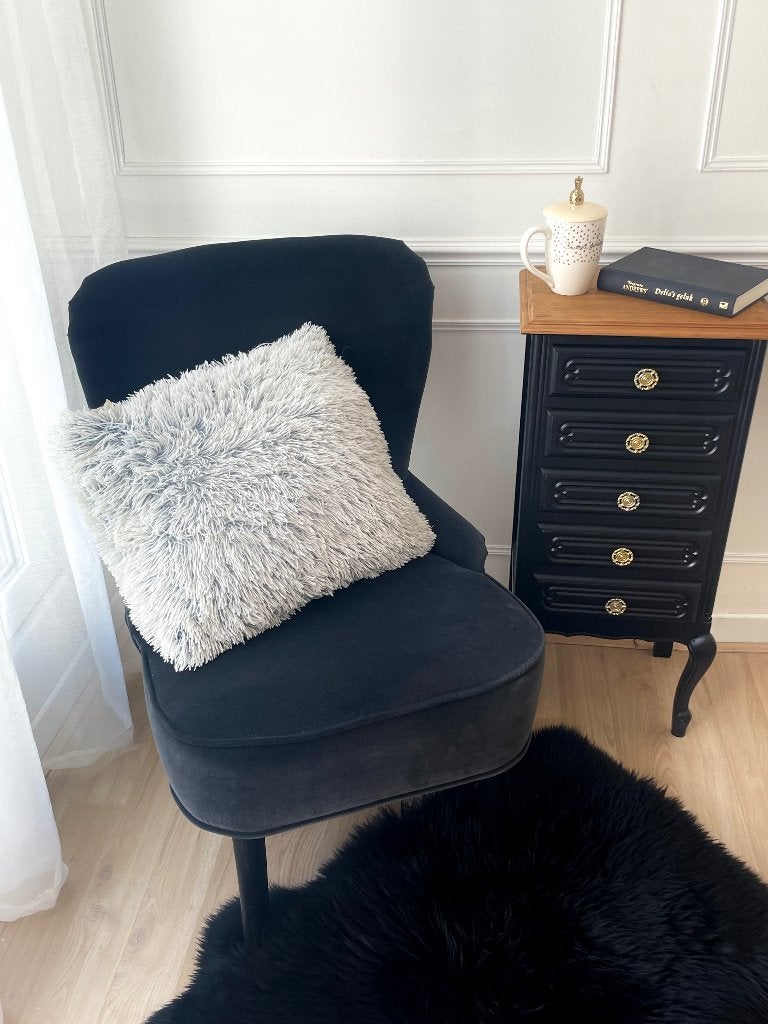 IKEA remsta fauteuil in velours / fluweel/ velvet, Ophalen, Zo goed als nieuw