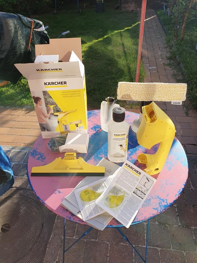 Nettoyeur de vitres KARCHER, Ophalen