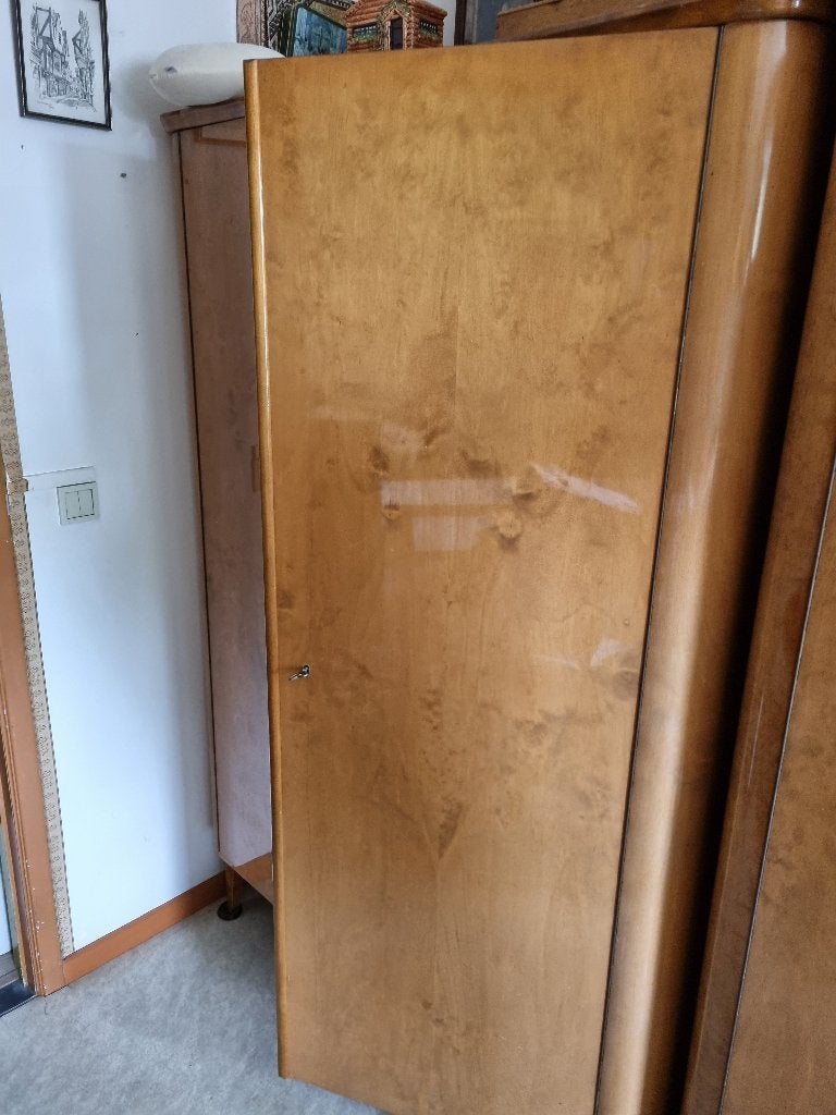 glanzend gefineerde kledingkast en dressoir  Imexcotra, Ophalen, Gebruikt