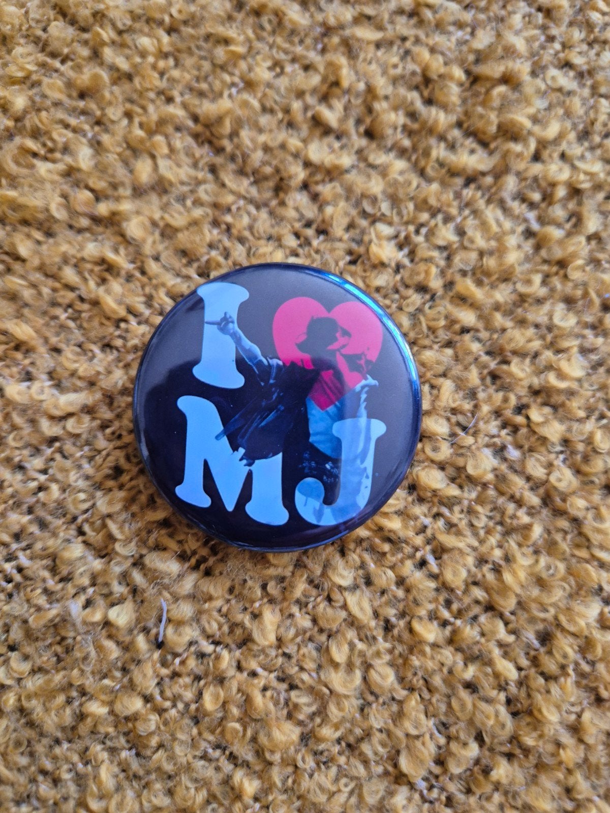 badge Michael Jackson, Verzamelen, Speldjes, Pins en Buttons, Verzenden