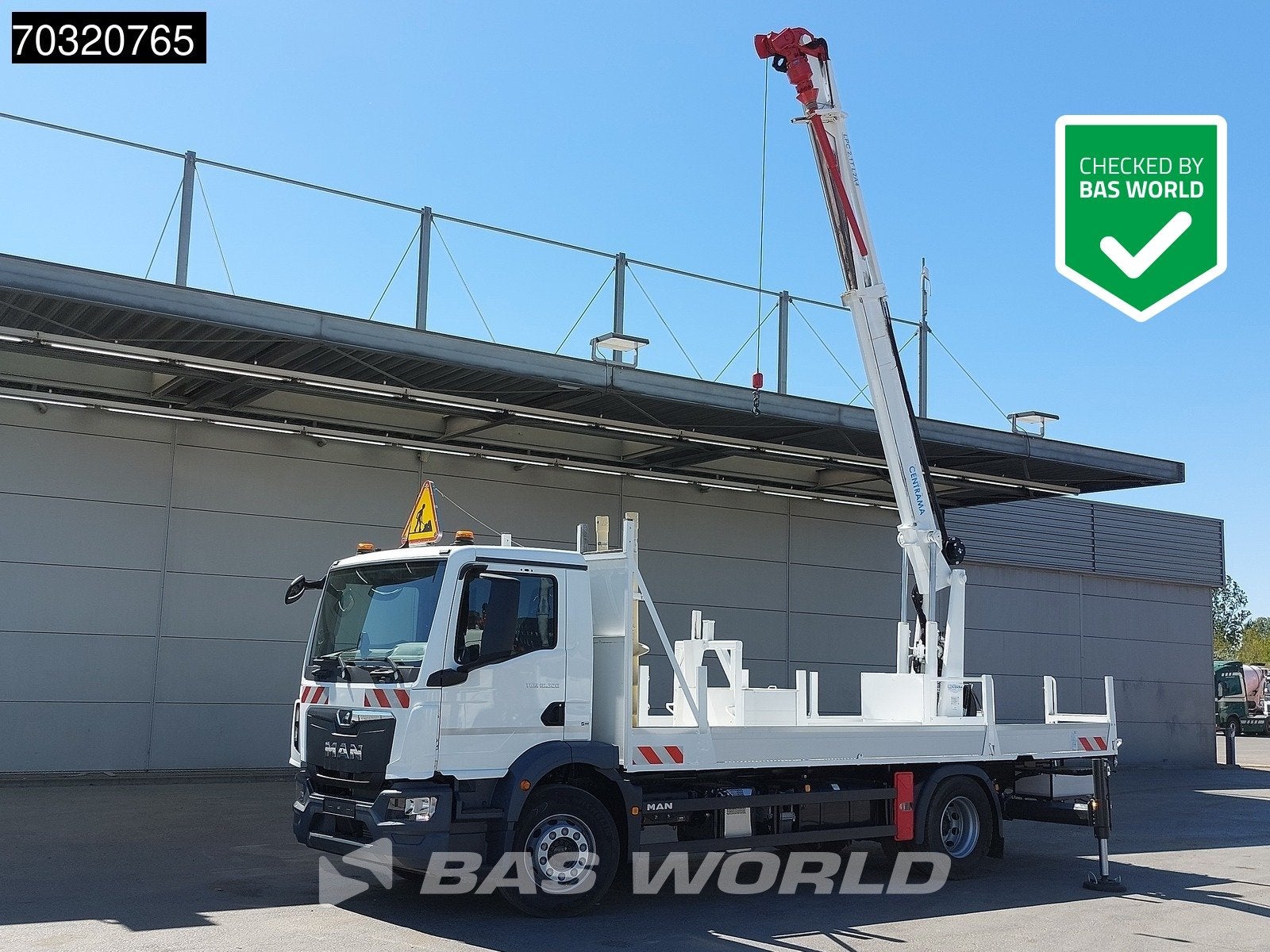 MAN TGM 18.320 4X2 NEW! Camion Foreuse Centrama LPC2.1T Dril, Euro 6, Entreprise, MAN, Diesel