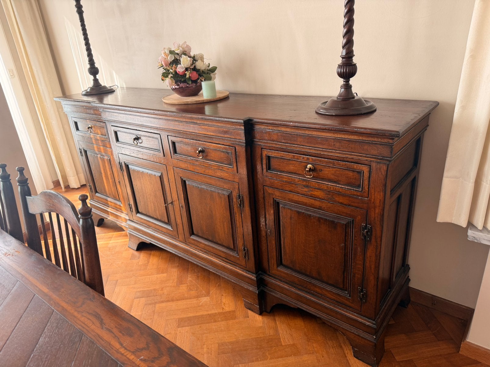 Eiken dressoir kast, Ophalen, Zo goed als nieuw