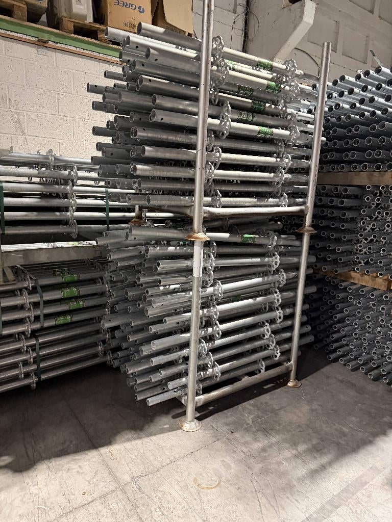 Compleet Multidirectioneel Steigerpakket 60m², Doe-het-zelf en Bouw, Steigers, Ophalen of Verzenden, Nieuw, Gevelsteiger, 5 meter of hoger