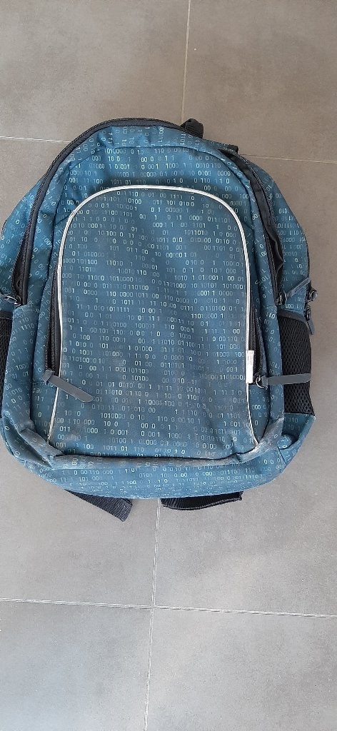 Boekentas van Kangourou, 30 à 40 cm, Enlèvement, Bleu, Sac à dos