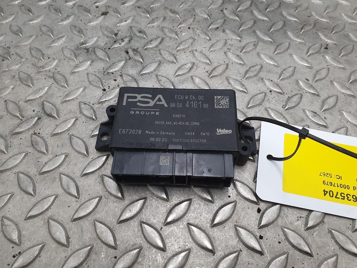 PEUGEOT 308 P5 GT BLUEHDI130 COMPUTER ECU 9850416180 2023, Ophalen of Verzenden, Gebruikt, ARN erkend