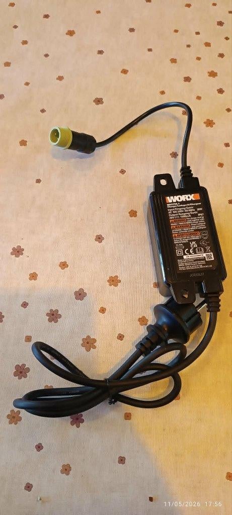 Worx Alimentation robot tondeuse, Jardin & Terrasse, Tondeuses robotisées, Enlèvement ou Envoi, Neuf, WORX