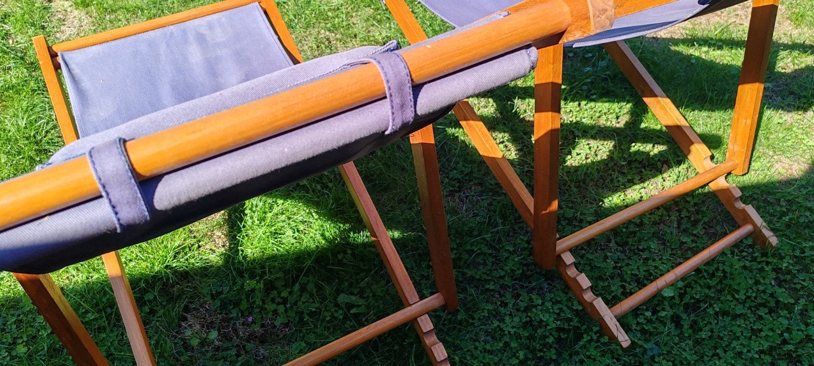 2 strandstoelen 15 euro, Ophalen