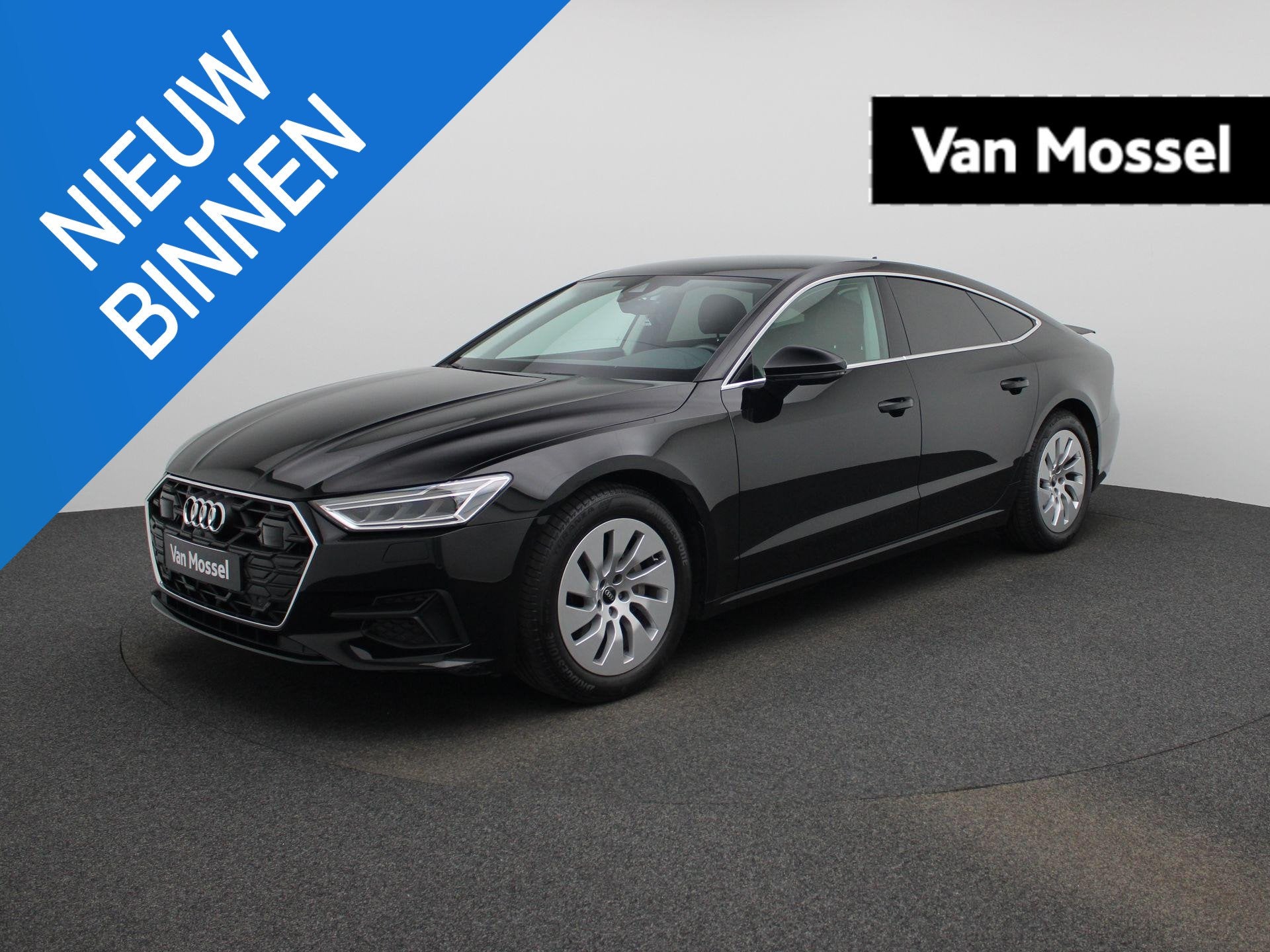 Audi A7 Sportback 2.0 35 TDI 120kW S tronic LEDER | LED | CA, Auto's, Audi, 4 zetels, Stof, Gebruikt, Zwart