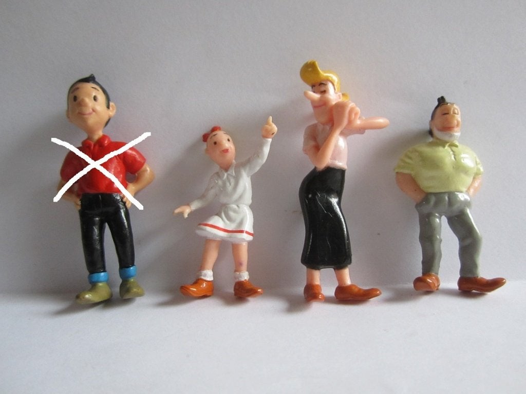 Bob et Bobette - personnage au choix - 2,00Eur / pièce, Verzamelen, Stripfiguren, Ophalen of Verzenden, Suske en Wiske, Zo goed als nieuw
