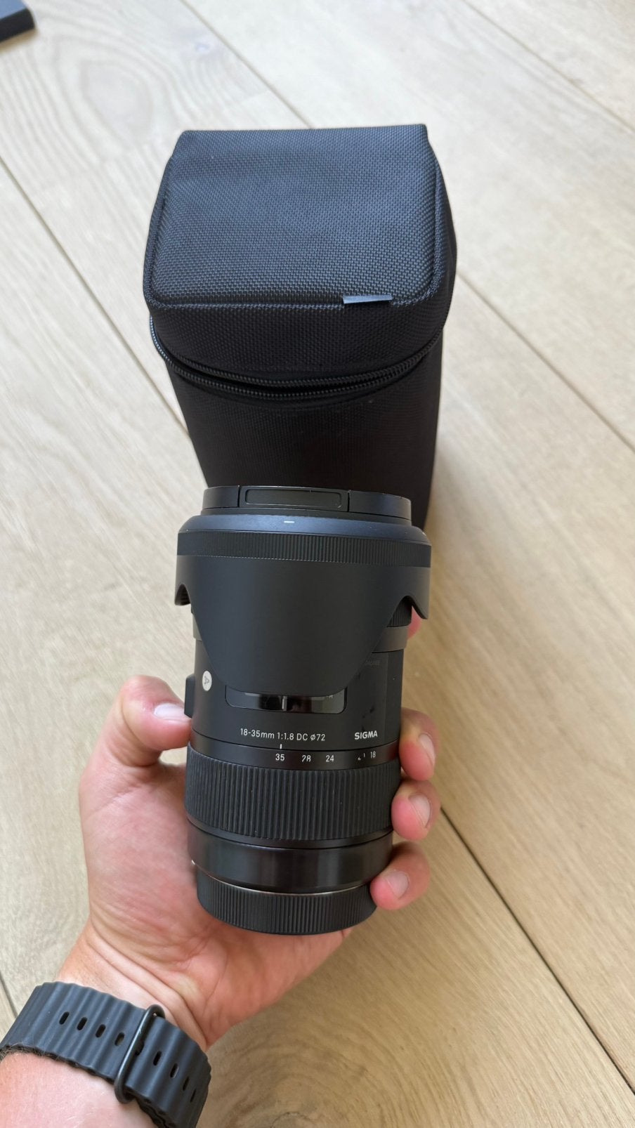 Objectif Photo Sigma 18-35mm F1.8 CANON ART, TV, Hi-fi & Vidéo, Photo | Lentilles & Objectifs, Comme neuf, Enlèvement ou Envoi