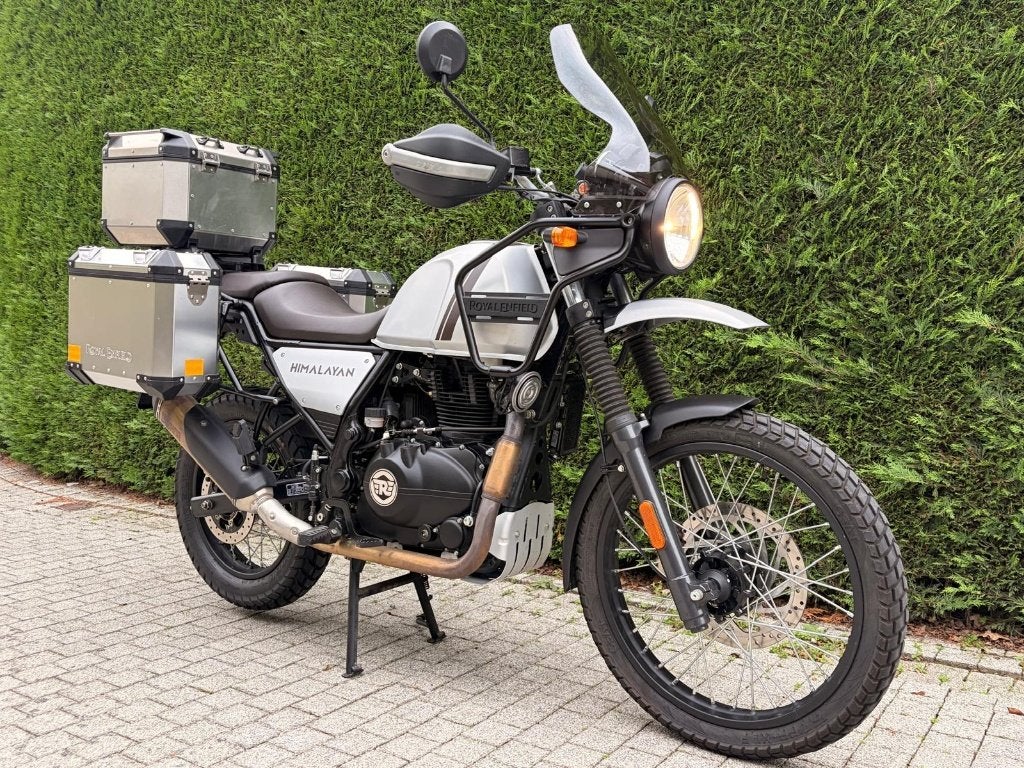 Royal Enfield Himalayan 411 Silver, Red, Scram Yellow, Motos, Tourisme, Entreprise, Occasion, 411 cm³