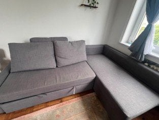 IKEA Sofa for Sale, Huis en Inrichting, Ophalen, Gebruikt, Dark Grey
