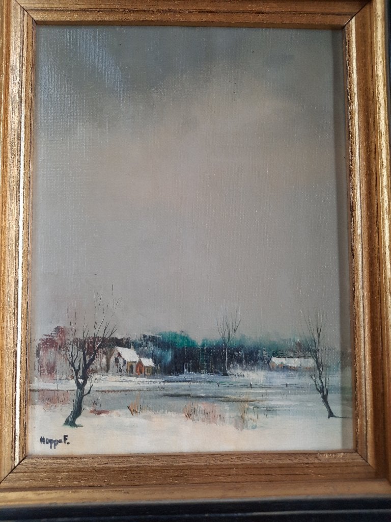 Olieverfschilderij, Antiquités & Art, Peinture à l'huile, Paysage, Enlèvement, Toile